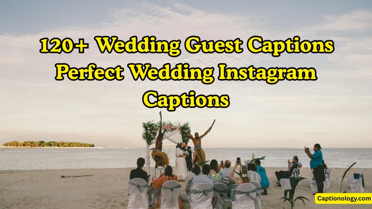 120+ Wedding Guest Captions Perfect Wedding Instagram Captions