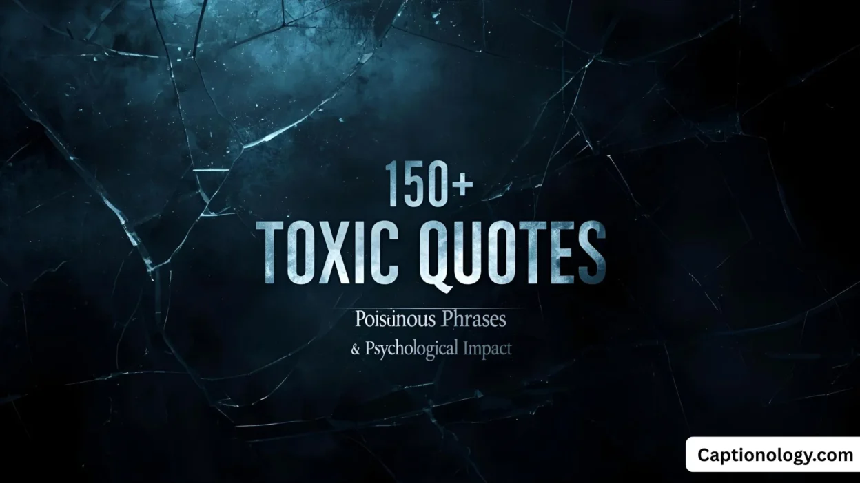 150+ Toxic Quotes Poisonous Phrases & Psychological Impact 