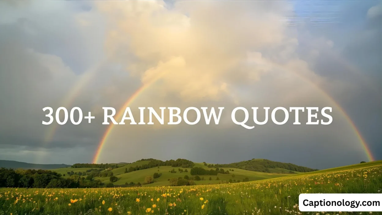 300+ Rainbow Quotes Colorful Sayings to Brighten Your World 🌈
