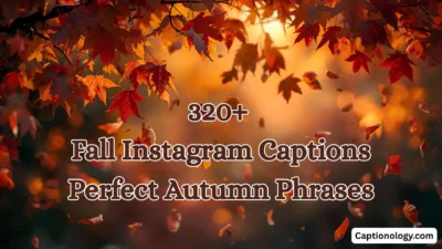 320+ Fall Instagram Captions Perfect Autumn Phrases 🍁