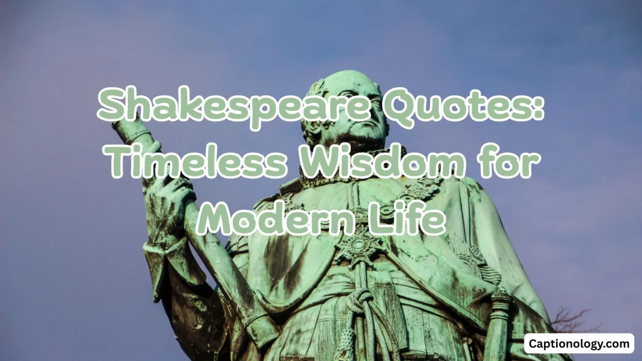 Shakespeare Quotes Timeless Wisdom for Modern Life 🎭