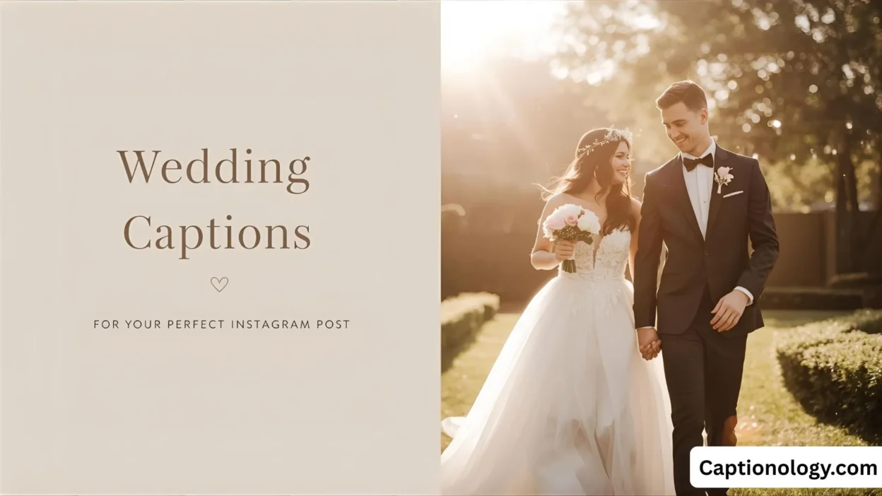 Wedding Captions For Your Perfect Instagram Post 💍
