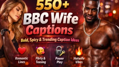 550+ BBC Wife Captions Bold, Spicy & Trending Caption Ideas