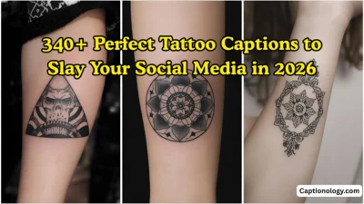 340+ Perfect Tattoo Captions to Slay Your Social Media in 2026