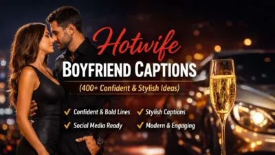 Hotwife Boyfriend Captions (400+ Confident & Stylish Ideas)