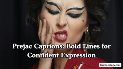 Prejac Captions Bold Lines for Confident Expression